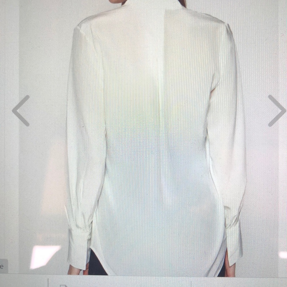 Equipment Charlina Silk Blouse in Nature White - Picture 4 of 6